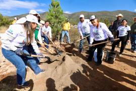 La alcaldesa destacó que reforestar es un compromiso moral con las futuras generaciones, y simboliza esperanza y conservación de la biodiversidad.