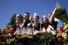 La celebración de los amantes de la cerveza continuará hasta el 6 de octubre | Foto: AP