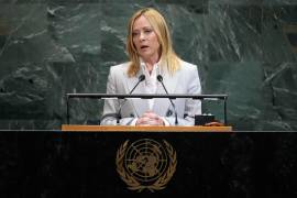 “Israel terminó violando las normas humanitarias, causando una masacre entre civiles”, dijo la primera ministra de italia Giorgia meloni en la Asamblea General de la ONU en Nueva York.