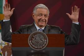 CIUDAD DE MÉXICO, 03MAYO2023.- Andrés Manuel López Obrador, presidente de México, encabezó conferencia de prensa matutina en Palacio Nacional.