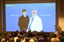 El Premio Nobel de Fisiología o Medicina 2023 fue otorgado conjuntamente a Katalin Kariko y Drew Weissman.
