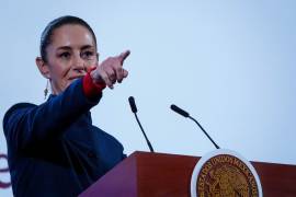 Claudia Sheinbaum, presidenta de México, encabezó la conferencia “Mañanera del Pueblo” desde Palacio Nacional.