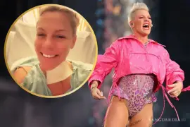 Pink compartió desde el hospital detalles de la cirugía cervical a la que fue sometida para mejorar su salud antes de volver a los escenarios. FOTO: ESPECIAL / INSTAGRAM