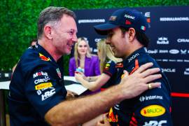 Christian Horner y Sergio Perez podrían tener un turbulento Mundial de Automovilismo de encontrarse culpable al jefe de Red Bull.