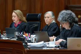 Primera sesión de los integrantes de la nueva Suprema Corte de Justicia de la Nación (SCJN); encabezada por el ministro presidente Hugo Aguilar Ortiz.