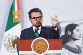 Zoé Robledo planteó la lectura del crecimiento en términos comparativos con periodos anteriores.