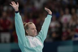 La bielorrusa, también es campeona de Europa Junior 2021 en trampolín sincronizado.