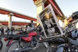 Colectivos de motociclistas se manifestaron en Saltillo tras la muerte de Jonathan Chávez, exigiendo justicia y mayor seguridad vial.
