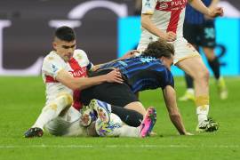 Johan Vásquez fue titular y completó los 90 minutos en la derrota del Genoa ante el Inter de Milán en la jornada 27 de la Serie A, disputada en el estadio Giuseppe Meazza de Italia.