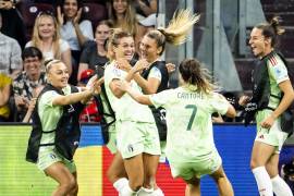 Cristiana Girelli anotó un doblete que le dio a Italia el pase a Semifinales de la Eurocopa Femenina 2025.
