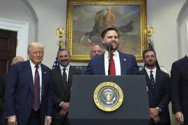 Trump dijo que tanto Vance como Rubio podrían ser sus sucesores, pero el secretario de Estado declaró recientemente en una entrevista que respaldará al vicepresidente si este decide buscar la nominación. FOTO: