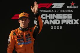 Oscar Piastri fue el piloto más veloz en la Clasificación del Gran Premio de China para conseguir la Pole Position.