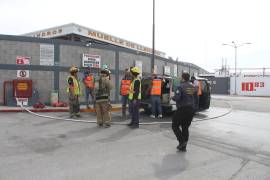 El incidente activó los protocolos de emergencia de la empresa Capricornio, ubicada al poniente de Saltillo.