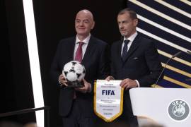 Aleksander Čeferin encabezó la respuesta de UEFA contra la iniciativa comercial impulsada por Gianni Infantino.