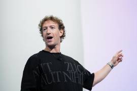 Mark Zuckerberg habla durante una conferencia de Meta Connect, el miércoles 25 de septiembre de 2024, en Menlo Park, California.