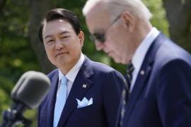 Los presidentes de Corea del Sur y Estados Unidos encabezaron una rueda de prensa donde anunciaron las medidas que van a tomar ante las amenazas de Corea del Norte.
