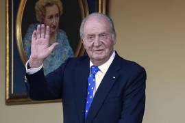El ex rey Juan Carlos regresó después de casi dos años fuera de España en medio de una nube de escándalos financieros.