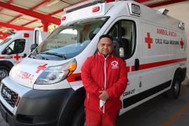 La Cruz Roja cuenta con cuatro ambulancias que atienden el 90 por ciento de las emergencias en la ciudad.