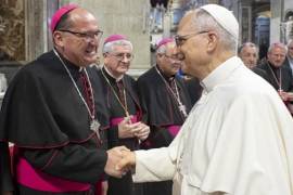 El obispo Hilario González se reúne con el papa León XIV en Roma