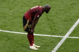 Romelu Lukaku no pudo encajar la anotación con la que Bélgica debutara sumando puntos en la Euro.