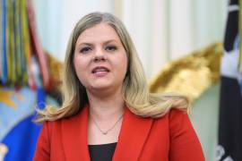 Heidi Overton, subdirectora del Consejo de Políticas Domésticas de la Casa Blanca, en la Oficina Oval en la Casa Blanca en Washington.