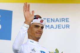 Isaac del Toro cerró la primera semana del Tour de Francia 2026 como tercero de la clasificación general.