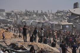 La reconstrucción de la Franja de Gaza, donde la destrucción es casi completa, requerirá al menos 70,000 millones de dólares.