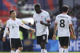 Pese a que hubo celebración en Selhurst Park, el Liverpool no terminó del todo contento por las bajas de Alisson y Alexis Mac Allister.