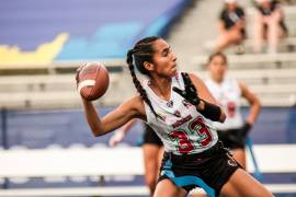 La mexicana es un estandarte del futbol americano femenil en México y ha sido tomada en cuenta para varios eventos de la NFL.