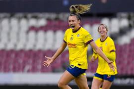 Priscila se ha convertido en la figura del América Femenil, misma que anotó su quinto gol del torneo, y es la segunda mejor goleadora del Clausura 2025.