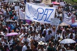 En septiembre pasado, en Tuxtla Gutiérrez, ciudadanos salieron a las calles congregados por la Diócesis de San Cristóbal de las Casas para exigir paz, no sólo para la ciudad, sino para el estado, Chiapas, donde la seguridad ha mermado.