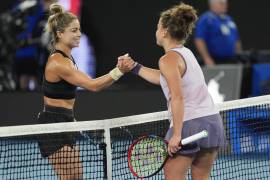 Zarazúa y Paolini sostuvieron un gran partido en la segunda ronda del abierto que se disputa en Melbourne Park.