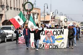 Luego de cinco días, los ex trabajadores de AHMSA concluyeron con su caravana.