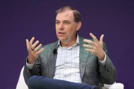 Matt Garman, director ejecutivo de AWS, interviene en el evento “What’s Next with AWS” el martes 28 de abril de 2026 en San Francisco.