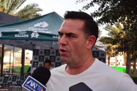 Alberto Salinas, titular del Implan Saltillo, presentó el programa Activa tu Parque durante la sesión realizada en Oaxaca.