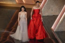 Las protagonistas asistieron juntas a la gala de los Oscar, sin embargo no tuvieron mucha interacción.