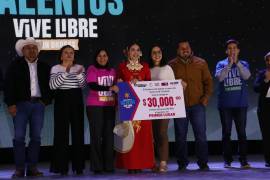El primer lugar fue para María Fernanda González, del municipio de San Buenaventura.