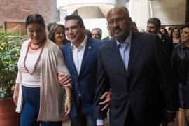 El día de hoy, “Alito” Moreno (centro), se vio envuelto en un escándalo.