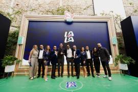 La campaña cuenta con la presencia de grandes figuras de la Selección Nacional como Rafa Márquez y Oswaldo Sánchez. Los Ángeles Azules son los encargados de ponerle ritmo a la fiesta futbolera. FOTOS: CORTESÍA