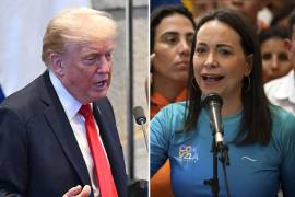 Donald Trump no reconoce la legitimidad de Maduro y lo acusa de liderar una red de narcotráfico por lo que ha desplegado una presencia militar en el mar Caribe. FOTO: