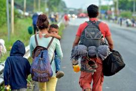 Migración. Las caravanas migrantes que se mueven por el País generan una serie de problemas, con los que tienen que lidiar los estados por los que pasan.
