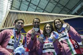 Gabriela Agundez García, Jahir Ocampo Marroquín, Randal Willars Valdez and Aranza Vázquez Montaño fueron de los atletas que se llevaron medallas en el Mundial de Fukuoka.