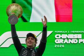 Andrea Kimi Antonelli celebró en Shanghái su primera victoria en Fórmula 1 al ganar el GP de China 2026, resultado con el que se convirtió en el segundo piloto más joven en triunfar en un Gran Premio y en el primer italiano en lograrlo desde 2006.