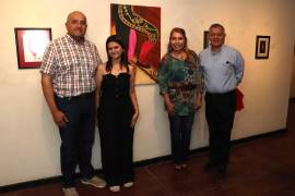 Joven de 14 años inaugura exposición de arte en el Museo de la Cultura Taurina