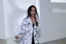 La investigadora Rosario Sánchez expuso en Saltillo los retos que enfrenta la región ante el estrés hídrico de la cuenca del Río Bravo.