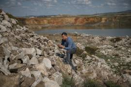 El antiguo yacimiento soviético de tungsteno en las afueras de Unrek, Kazajistán, donde la empresa Kaz Resources planea extraer el valioso “metal de la guerra” con respaldo financiero de EU.