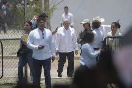 El presidente Andrés Manuel López Obrador visitó Pasta de Conchos y ahí habló sobre la situación de Altos Hornos de México.