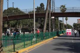 En menos de 15 días quedaron rehabilitadas las rejas colocadas sobre el camellón central del bulevar Venustiano Carranza, a la altura del Ateneo Fuente.