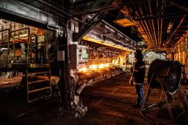 DeAcero tiene una capacidad de producción de acero anual de más de 4.5 millones de toneladas de acero.