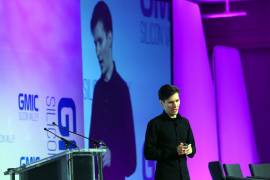 Durov en San Francisco en 2014.